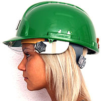 Face shield P1 type, helmet type: MK6R JSP