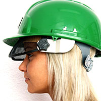 Face shield S type, helmet type: MK6R JSP